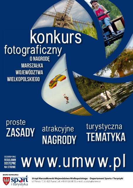 Konkurs Fotograficzny o nagrodę Marszałka Województwa Wielkopolskiego