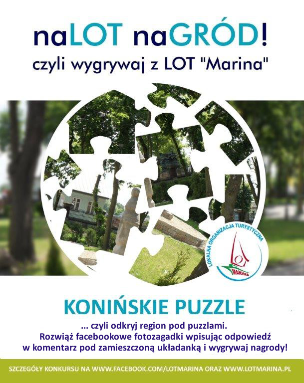 Zagraj z LOT Marina w "Konińskie puzzle"