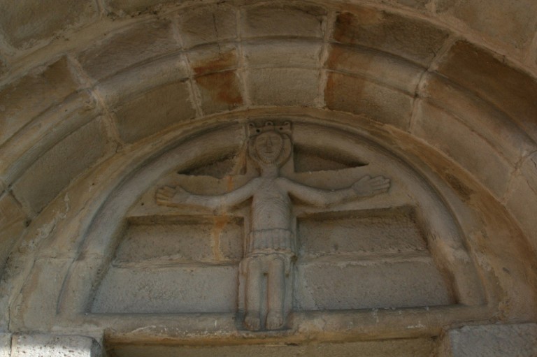Płaskorzeźba przedstawiająca Chrystusa Ukrzyżowanego