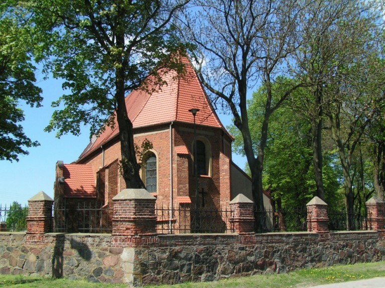 Gotycki kościół św. Urszuli w Wilczynie