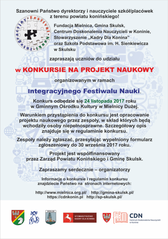 "Integracyjny Festiwal Nauki"