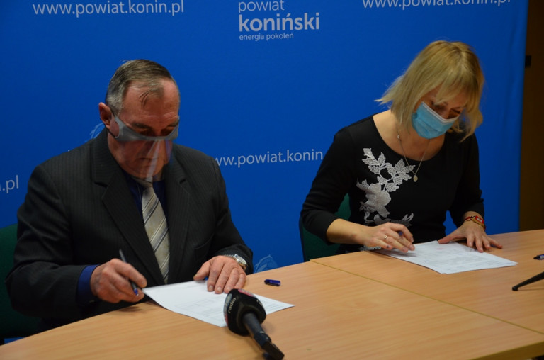 Powiat koniński przekazał koncentrator tlenu dla Hospicjum w Licheniu