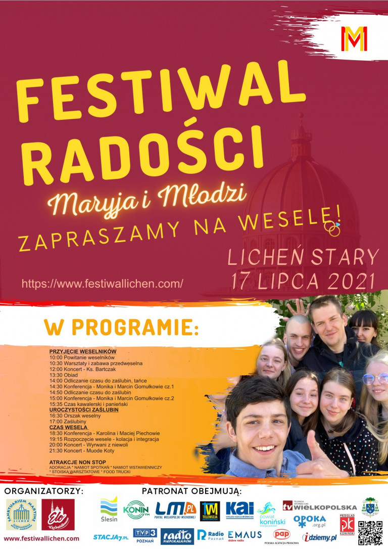 Festiwal Radości Maryja i Młodzi w Licheniu