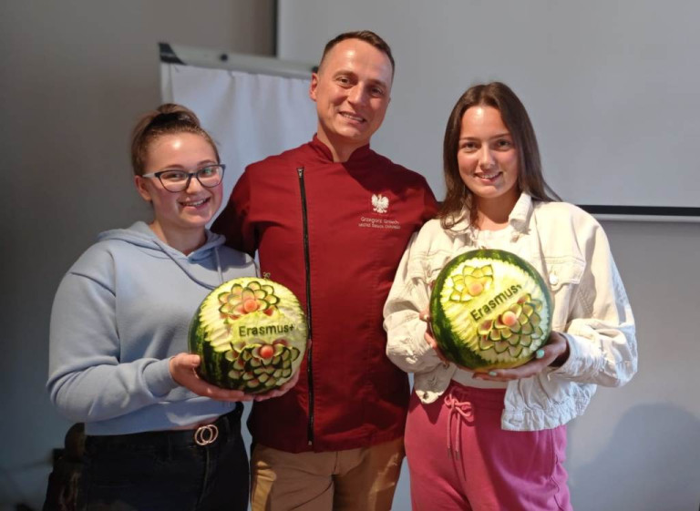 Kulinarny camp uczniów z ZSEU w Żychlinie