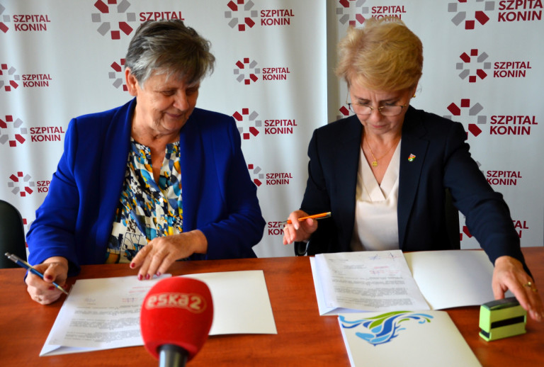 Powiat Koniński przekazał 100 tys. zł na poprawę warunków w konińskim szpitalu