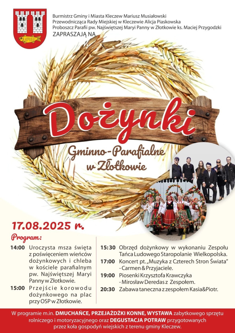 Zapraszamy do powiatu konińskiego na Święto Plonów