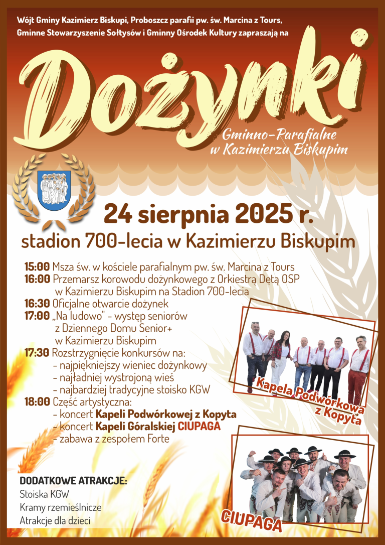 Zapraszamy do powiatu konińskiego na Święto Plonów