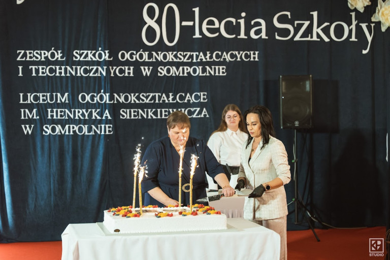 Jubileusz 80-lecia Zespołu Szkół Ogólnokształcących i Technicznych w Sompolnie