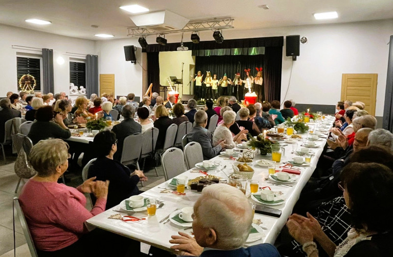 Spotkanie wigilijne seniorów