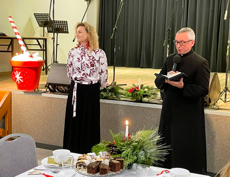 Spotkanie wigilijne seniorów