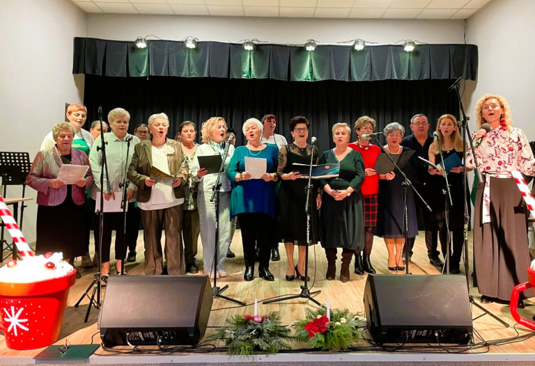 Spotkanie wigilijne seniorów