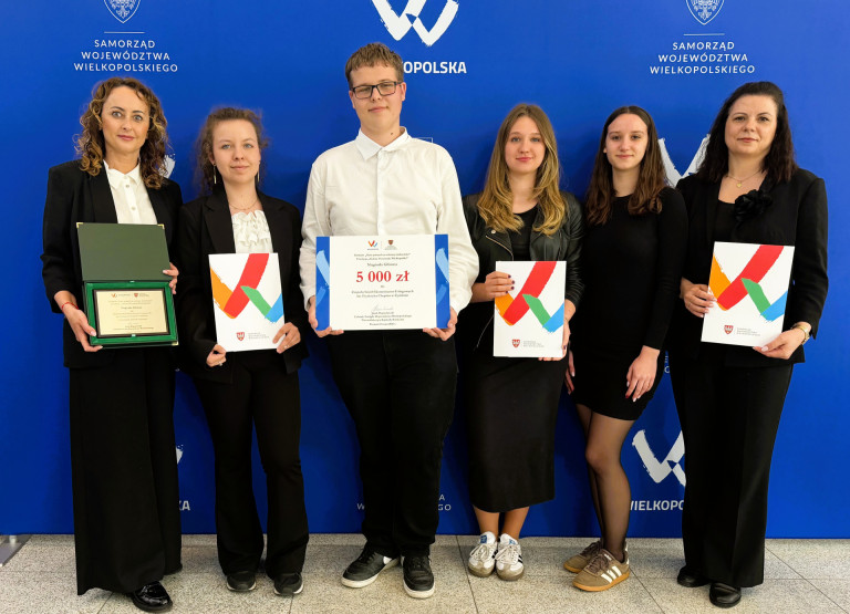 ZSEU w Żychlinie z główną nagrodą w wielkopolskim konkursie ekologicznym