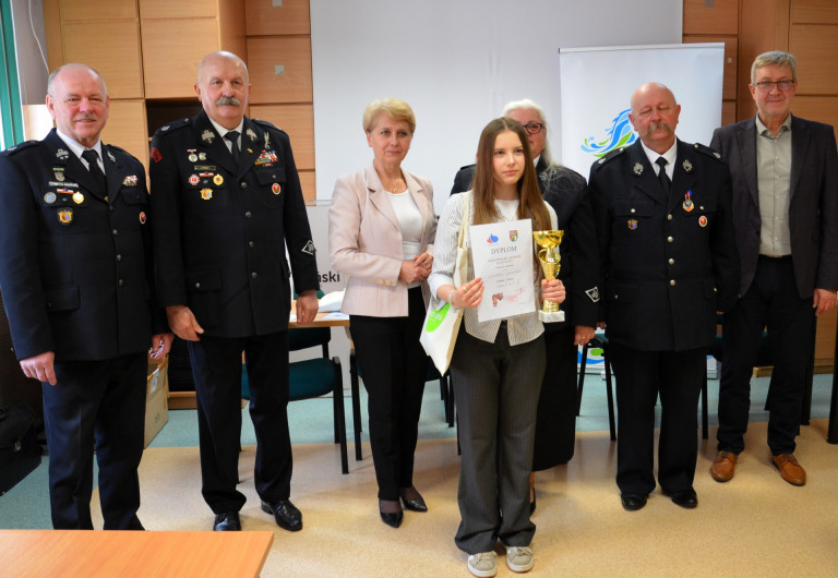Najlepsi w konkursie strażackim
