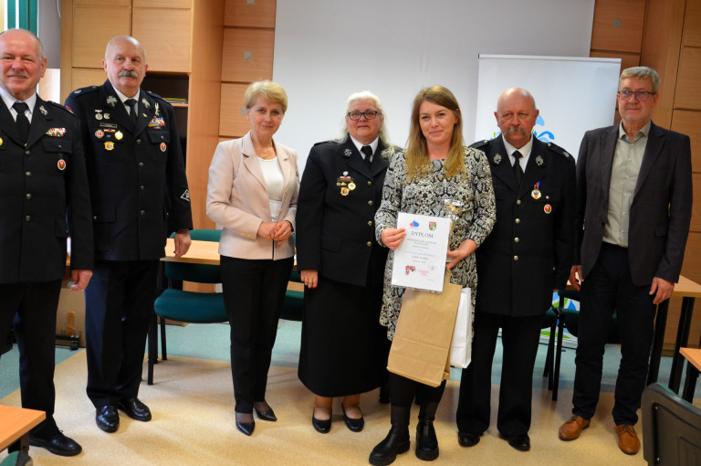 Najlepsi w konkursie strażackim