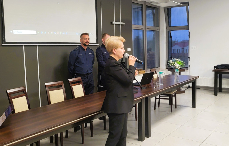 O bezpieczeństwie z seniorami ? spotkanie edukacyjne w Ślesinie