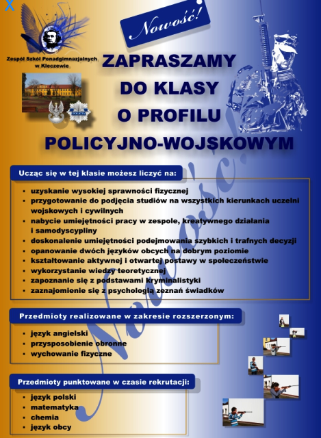 Nowy profil kształcenia w Zespole Szkół Ponadgimnazjalnych w Kleczewie