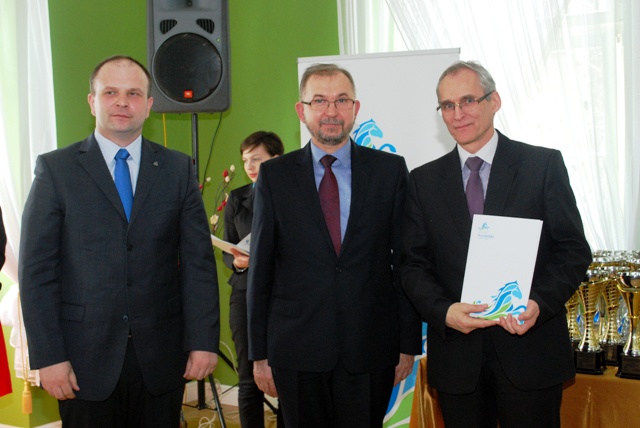 Od lewej:  Waldemar Marciniak - Przewodniczący Komisji Rozwoju i Infrastruktury, Andrzej Nowak - Wic