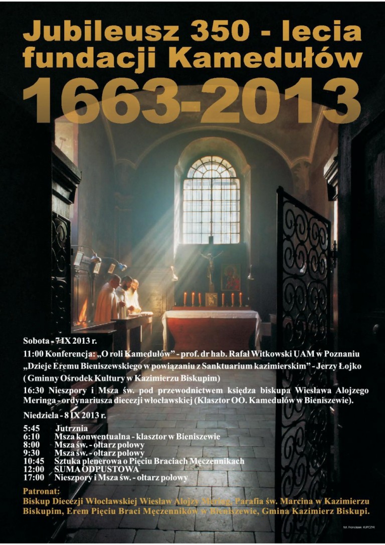 Program Obchodów 350-lecia Klasztoru