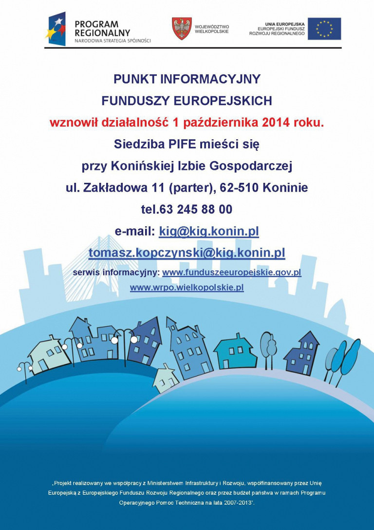 Spotkanie informacyjne "Wsparcie przedsiębiorczości z Funduszy Europejskich na lata 2014-2020"
