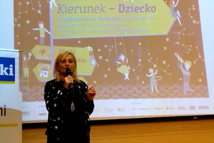 Powiat koniński na  konferencji "Kierunek – dziecko"