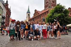Uczniowie z partnerskiego powiatu w Niemczech gościli w Kleczewie