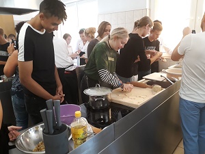 Warsztaty kulinarne dla młodzieży z Niemiec