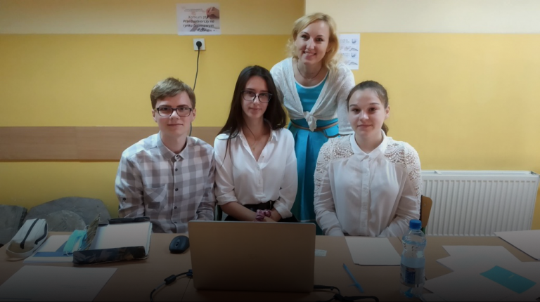 Uczniowie z Kleczewa na czwartym miejscu w ogólnopolskim konkursie ekonomicznym