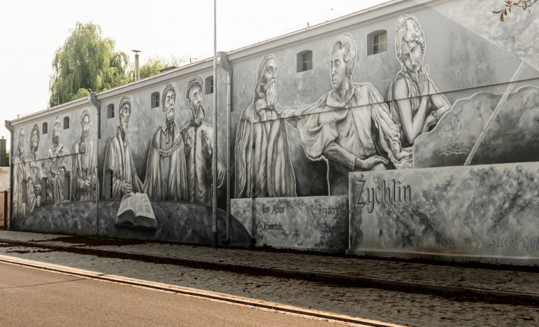 Zbiórka na mural w Żychlinie