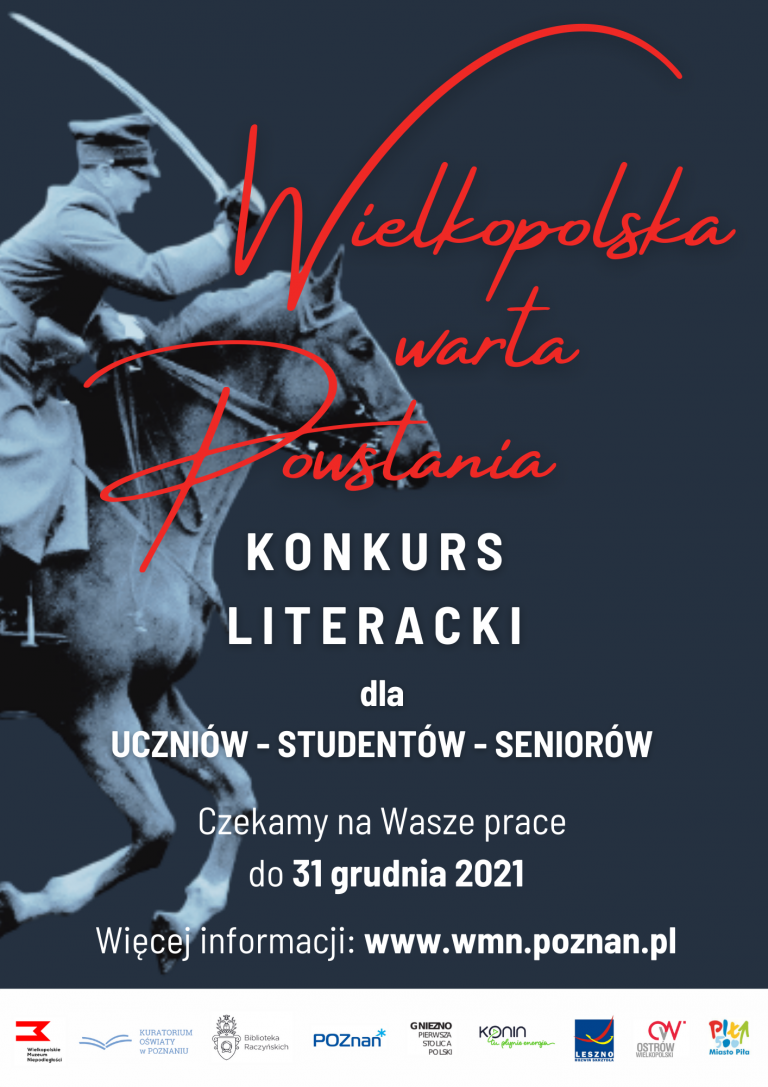 Wielkopolska warta Powstania - konkurs literacki