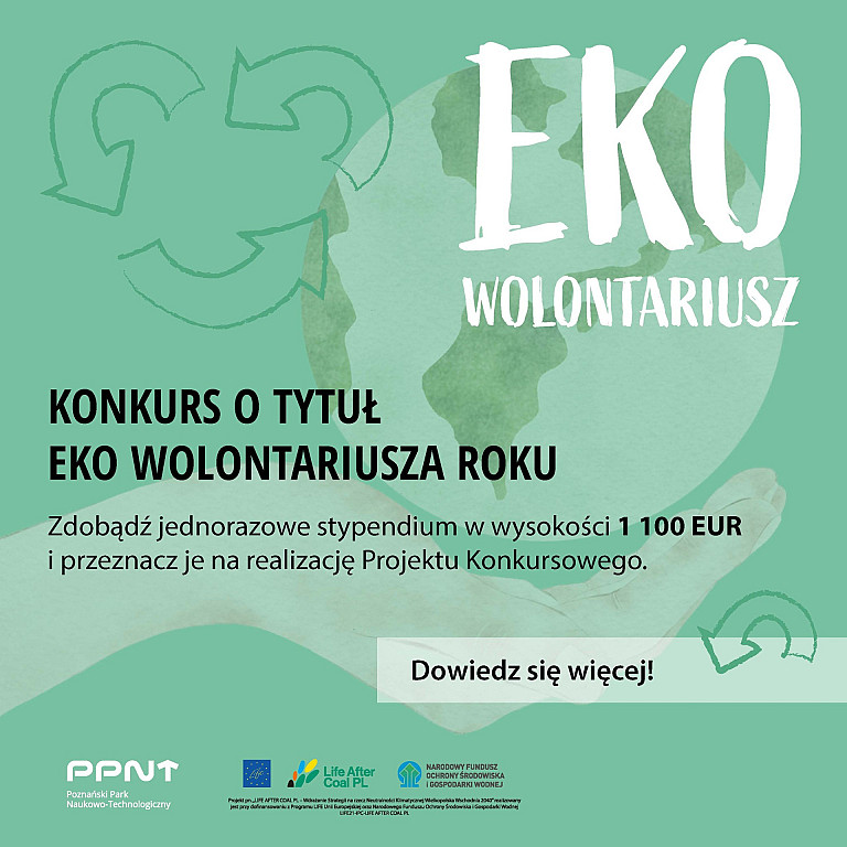 Zaproszenie do udziału w konkursie Eko-Wolontariusz