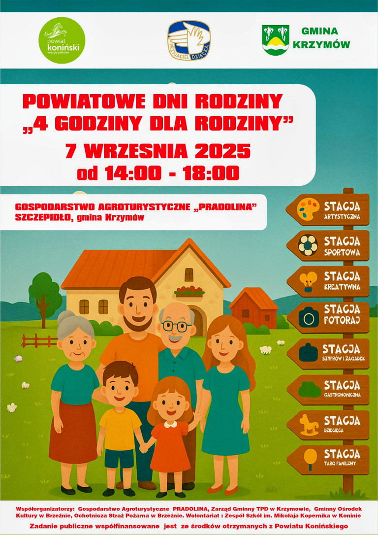 Zapraszamy na Powiatowe Dni Rodziny