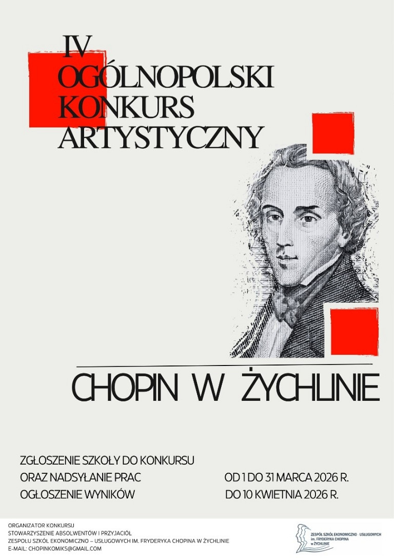 "Chopin w Żychlinie" &ndash; zapraszamy do udziału w konkursie