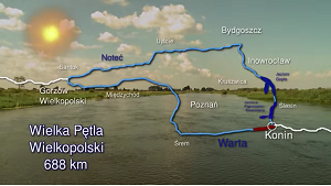 Wielka Pętla Wielkopolski - Szlak Warta - Goplo