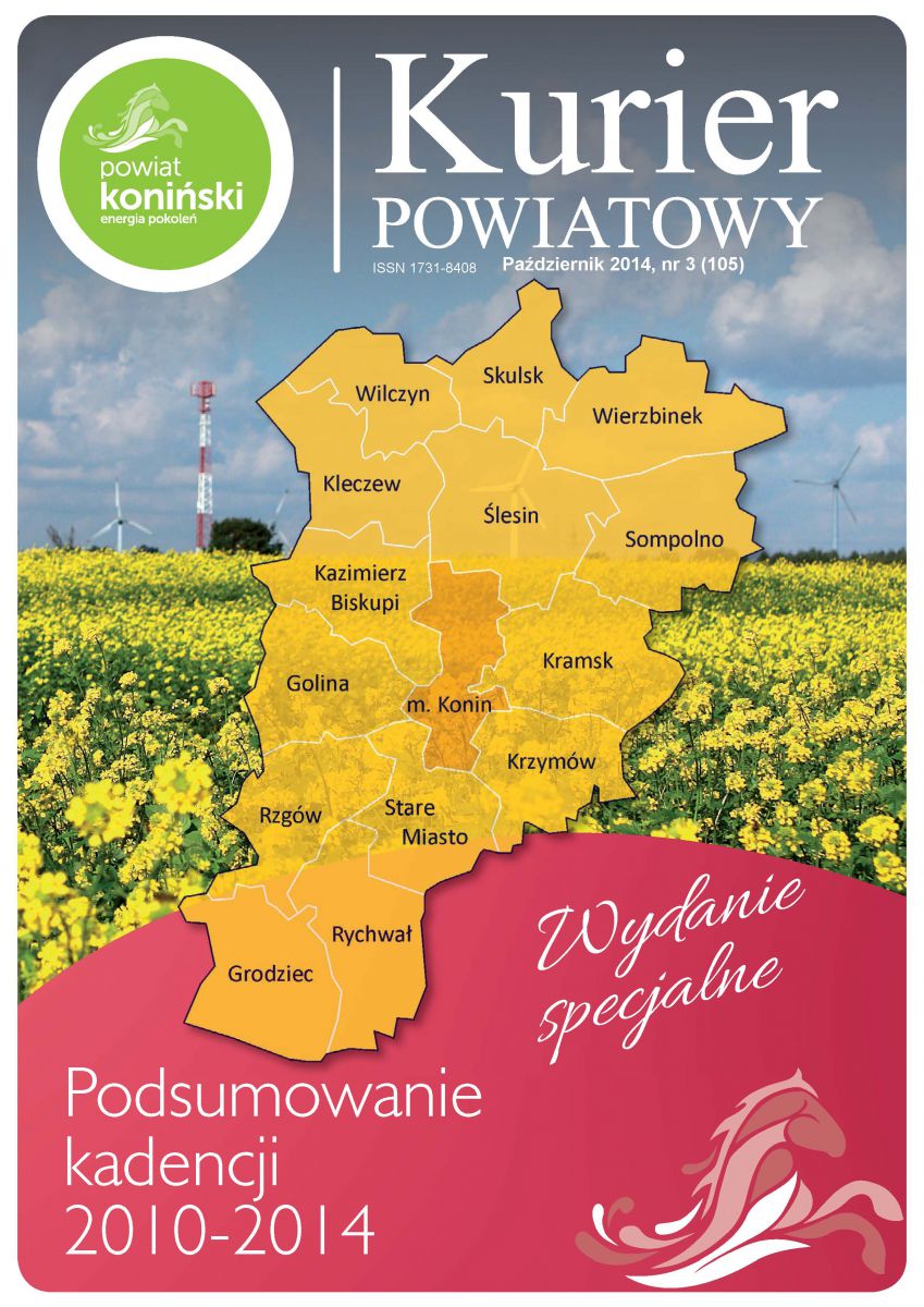 Kurier Powiatowy - październik 2014 (okładka)